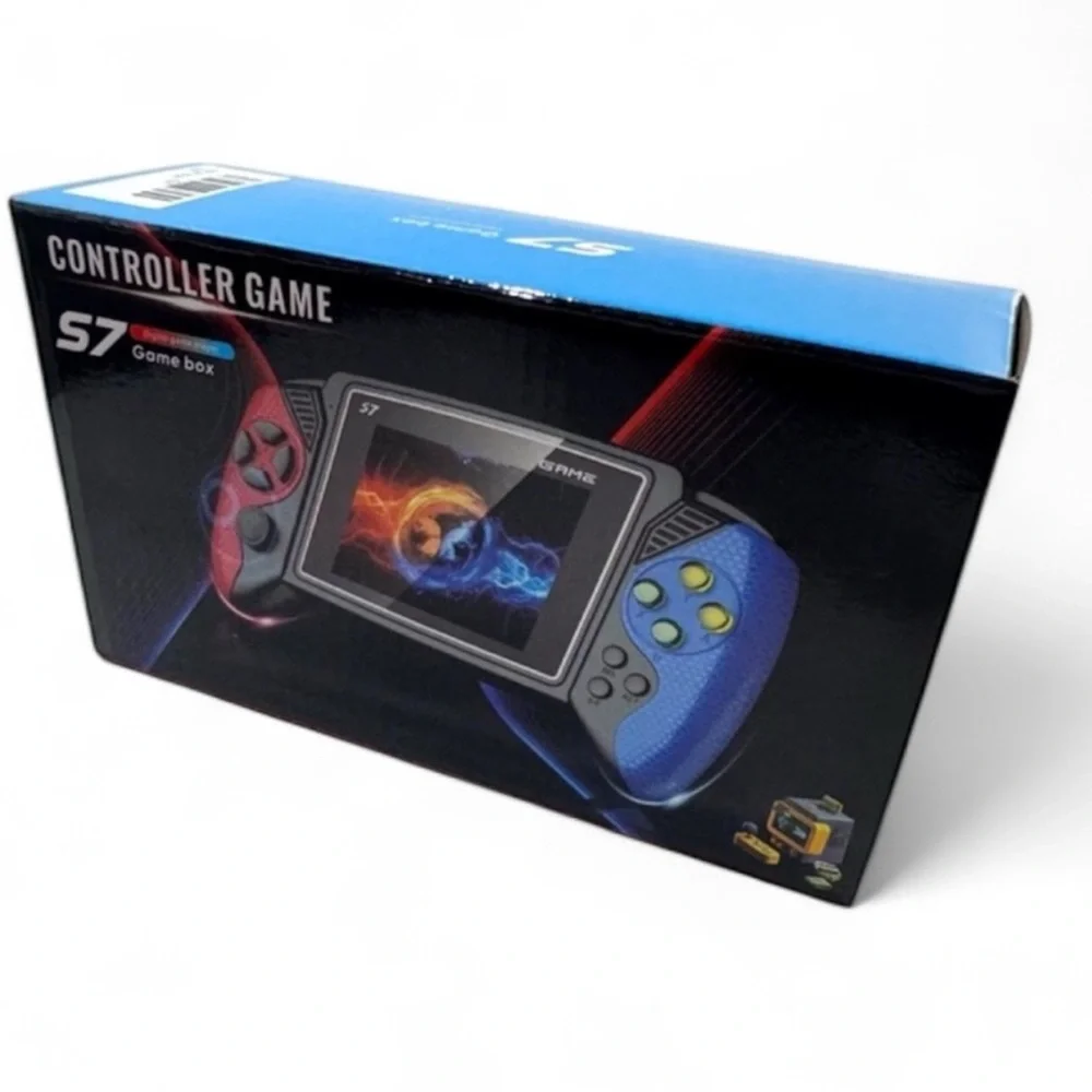 Controller Game Box Handheld Console - Black & Blue